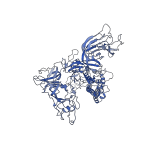 7631_6cv0_C_v1-2
Cryo-electron microscopy structure of infectious bronchitis coronavirus spike protein