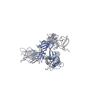 27061_8cxn_B_v1-1
SARS-CoV-2 Spike protein in complex with a pan-sarbecovirus nanobody 2-57