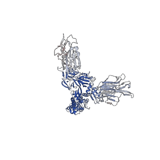 27068_8cy6_A_v1-1
SARS-CoV-2 Spike protein in complex with a pan-sarbecovirus nanobody 2-65