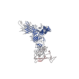 27069_8cy7_C_v1-1
SARS-CoV-2 Spike protein in complex with a pan-sarbecovirus nanobody 2-34