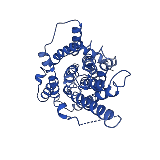 30499_7cyf_A_v1-1
Cryo-EM structure of bicarbonate transporter SbtA in complex with PII-like signaling protein SbtB from Synechocystis sp. PCC 6803