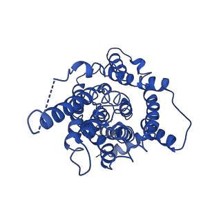 30499_7cyf_C_v1-1
Cryo-EM structure of bicarbonate transporter SbtA in complex with PII-like signaling protein SbtB from Synechocystis sp. PCC 6803
