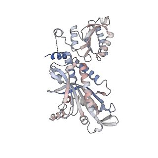 27155_8d37_B_v1-2
Human mitochondrial DNA polymerase gamma ternary complex with GT basepair in replication conformer