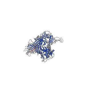 27205_8d55_C_v1-2
Closed state of SARS-CoV-2 BA.2 variant spike protein