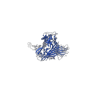 27207_8d5a_B_v1-2
Middle state of SARS-CoV-2 BA.2 variant spike protein