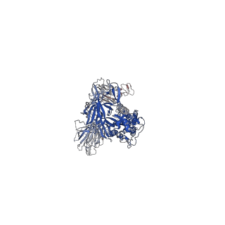 27207_8d5a_C_v1-2
Middle state of SARS-CoV-2 BA.2 variant spike protein