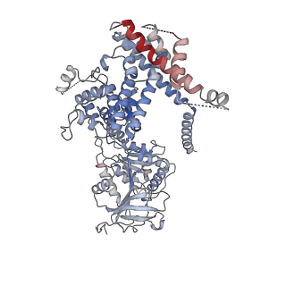 27344_8ddw_A_v1-2
cryo-EM structure of TRPM3 ion channel in complex with Gbg, tethered by ALFA-nanobody