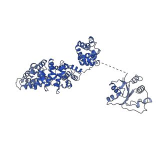 30700_7djt_A_v1-0
Human SARM1 inhibitory state bounded with inhibitor dHNN