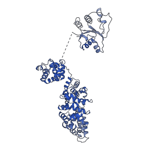 30700_7djt_C_v1-0
Human SARM1 inhibitory state bounded with inhibitor dHNN