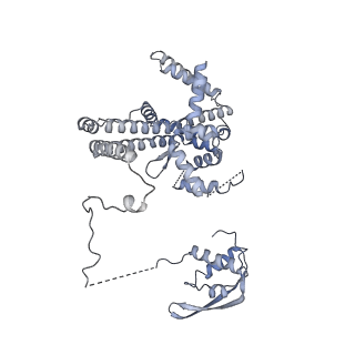 27481_8dk2_A_v1-2
CryoEM structure of Pseudomonas aeruginosa PA14 JetABC in an unclamped state trapped in ATP dependent dimeric form