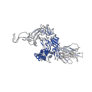 27502_8dli_B_v1-0
Cryo-EM structure of SARS-CoV-2 Alpha (B.1.1.7) spike protein