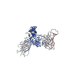 27505_8dll_A_v1-0
Cryo-EM structure of SARS-CoV-2 Beta (B.1.351) spike protein