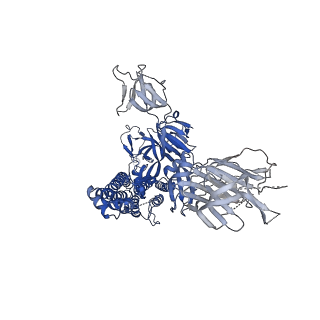 27506_8dlm_C_v1-0
Cryo-EM structure of SARS-CoV-2 Beta (B.1.351) spike protein in complex with human ACE2