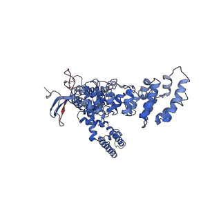 8920_6dvy_A_v1-5
Cryo-EM structure of mouse TRPV3 in complex with 2-Aminoethoxydiphenyl borate (2-APB)