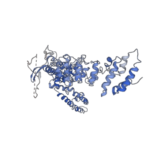 8921_6dvz_B_v1-4
Cryo-EM structure of mouse TRPV3-Y564A in complex with 2-Aminoethoxydiphenyl borate (2-APB)
