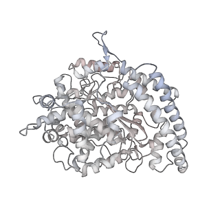 30897_7dx6_D_v1-2
S protein of SARS-CoV-2 bound with PD of ACE2 in the conformation 3 (2 up RBD and 1 PD bound)