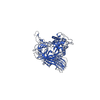 30999_7e7d_B_v1-1
Cryo-EM structure of the SARS-CoV-2 wild-type S-Trimer from a subunit vaccine candidate