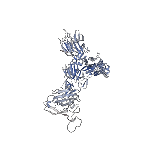 31074_7eh5_C_v1-1
Cryo-EM structure of SARS-CoV-2 S-D614G variant in complex with neutralizing antibodies, RBD-chAb15 and RBD-chAb45