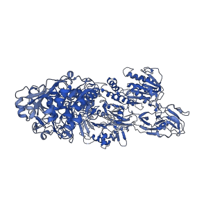 31184_7ell_K_v1-0
In situ structure of capping enzyme lambda2, penetration protein mu1 of mammalian reovirus capsid asymmetric unit.