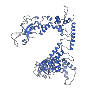 31184_7ell_f_v1-0
In situ structure of capping enzyme lambda2, penetration protein mu1 of mammalian reovirus capsid asymmetric unit.