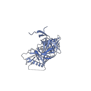 28618_8euv_A_v1-0
Cryo-EM structure of HIV-1 BG505 DS-SOSIP ENV trimer bound to VRC34.01-COMBO1 FAB