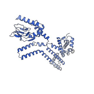 28622_8ev8_C_v1-0
Cryo-EM structure of cGMP bound truncated human CNGA3/CNGB3 channel in lipid nanodisc, closed state