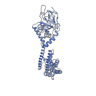 28623_8ev9_B_v1-0
Cryo-EM structure of cGMP bound truncated human CNGA3/CNGB3 channel in lipid nanodisc, transition state 1