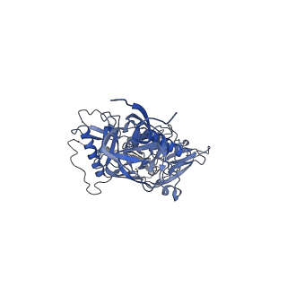 28954_8fae_A_v1-0
Asymmetric structure of cleaved HIV-1 AE2 envelope glycoprotein trimer in styrene-maleic acid lipid nanoparticles (AE2.1)