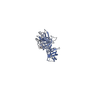 31579_7fgf_A_v1-1
Cryo-EM structure of CCHFV envelope protein Gc in postfusion conformation