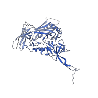 3308_5fuu_A_v1-2
Ectodomain of cleaved wild type JR-FL EnvdCT trimer in complex with PGT151 Fab