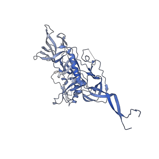 3308_5fuu_E_v1-2
Ectodomain of cleaved wild type JR-FL EnvdCT trimer in complex with PGT151 Fab