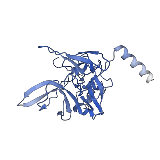 4353_6g5i_E_v1-3
Cryo-EM structure of a late human pre-40S ribosomal subunit - State R