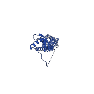 4362_6g8z_F_v1-3
Structure of the pore domain of homomeric mLRRC8A volume-regulated anion channel at 3.66 A resolution