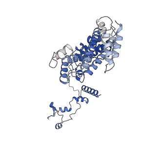 8012_5gan_F_v1-4
The overall structure of the yeast spliceosomal U4/U6.U5 tri-snRNP at 3.7 Angstrom