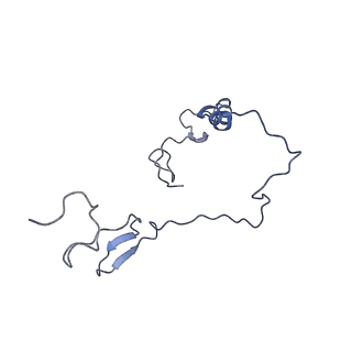 4370_6gb2_Be_v1-2
Unique features of mammalian mitochondrial translation initiation revealed by cryo-EM. This file contains the 39S ribosomal subunit.