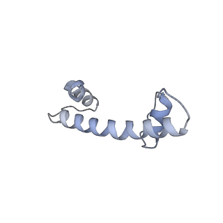 4395_6gej_D_v1-3
Chromatin remodeller-nucleosome complex at 3.6 A resolution.