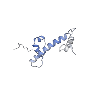 4395_6gej_E_v1-3
Chromatin remodeller-nucleosome complex at 3.6 A resolution.