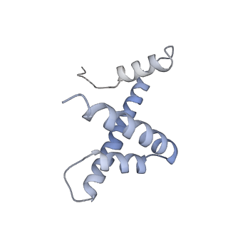 4396_6gen_G_v1-2
Chromatin remodeller-nucleosome complex at 4.5 A resolution.