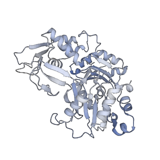 4396_6gen_R_v1-2
Chromatin remodeller-nucleosome complex at 4.5 A resolution.