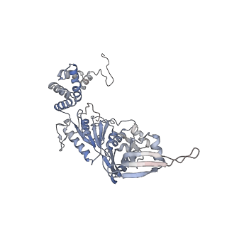 4396_6gen_U_v1-2
Chromatin remodeller-nucleosome complex at 4.5 A resolution.