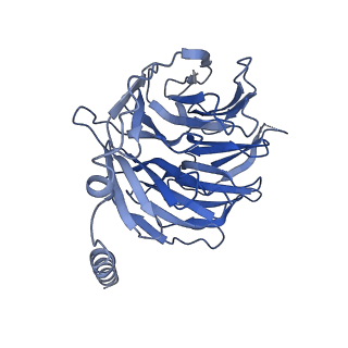 29991_8gg1_B_v1-1
CryoEM structure of beta-2-adrenergic receptor in complex with GTP-bound Gs heterotrimer (transition intermediate #7 of 20)