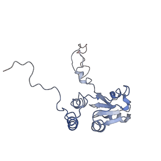 0047_6gq1_Q_v1-1
Cryo-EM reconstruction of yeast 80S ribosome in complex with mRNA, tRNA and eEF2 (GMPPCP/sordarin)