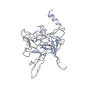 0047_6gq1_u_v1-1
Cryo-EM reconstruction of yeast 80S ribosome in complex with mRNA, tRNA and eEF2 (GMPPCP/sordarin)