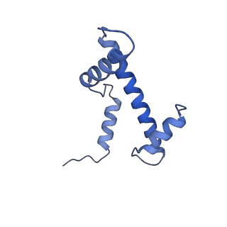 34212_8grq_E_v1-0
Cryo-EM structure of BRCA1/BARD1 bound to H2AK127-UbcH5c-Ub nucleosome