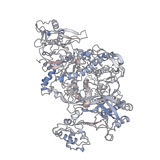 0061_6gtc_A_v1-3
Transition state structure of Cpf1(Cas12a) I1 conformation