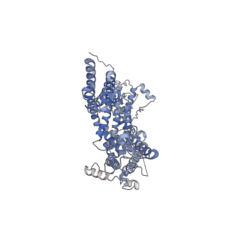 34301_8gvx_B_v1-0
Cryo-EM structure of the human TRPC5 ion channel in complex with G alpha i3 subunits, class2