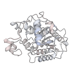 34403_8gzu_2E_v1-0
Cryo-EM structure of Tetrahymena thermophila respiratory Megacomplex MC (IV2+I+III2+II)2