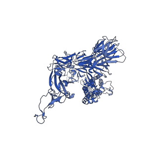 34424_8h14_C_v1-2
Structure of SARS-CoV-1 Spike Protein with Engineered x3 Disulfide (D414C and V969C), Locked-1 Conformation