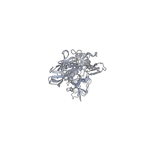 0135_6h3l_B_v1-1
Structure of VgrG1 in the Type VI secretion "pre-firing" VgrG1-Tse6-EagT6-EF-Tu-Tsi6 complex