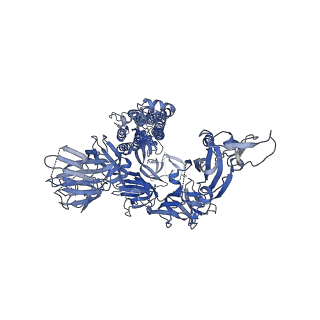 34470_8h3n_C_v1-3
Conformation 2 of SARS-CoV-2 Omicron BA.1 Variant Spike protein complexed with MO1 Fab